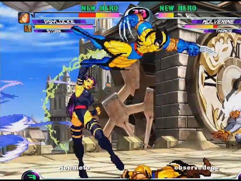 MvC2: Romneto (MSP/T) vs Dereklearnslow (Wolv/Bone/Tha) FT10 .:8.18.21:.
