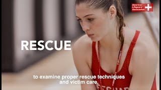 The American Lifeguard Association training on swimming and rescue skills needed to be a Lifeguard.