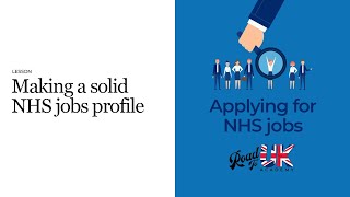 How to make an NHS jobs profile | How to apply for jobs in the NHS | Tips & Tricks
