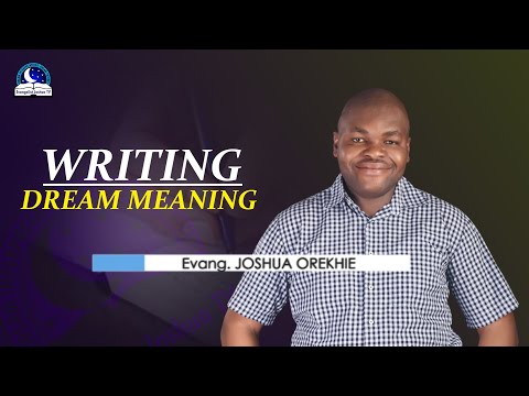 Writing Dream Meaning - Test, Exams Spritual and Biblical Symbolism