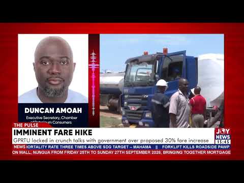 Imminent fare hike: GPRTU locked in crunch talks with government over proposed 30% fare increase