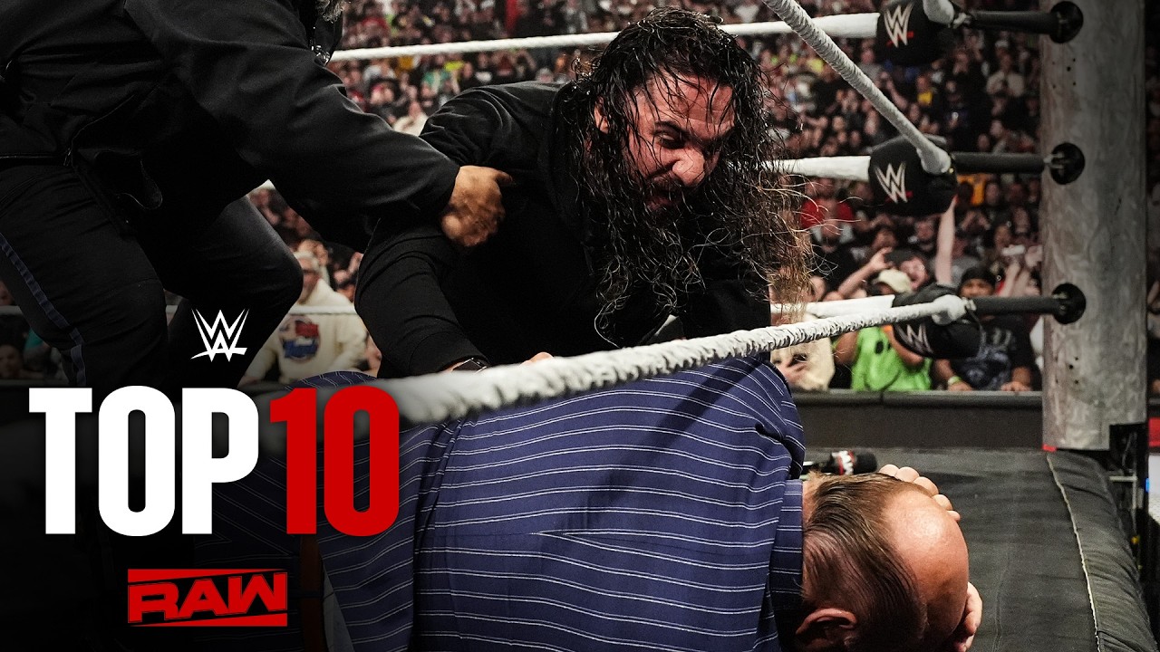 Top 10 Monday Night Raw moments: WWE Top 10, March 23, 2026