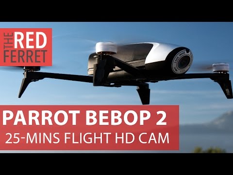 Parrot Bebop 2 quadcopter - 25 mins flight time, 40 mph wind proof, Full HD camera [First Look]]