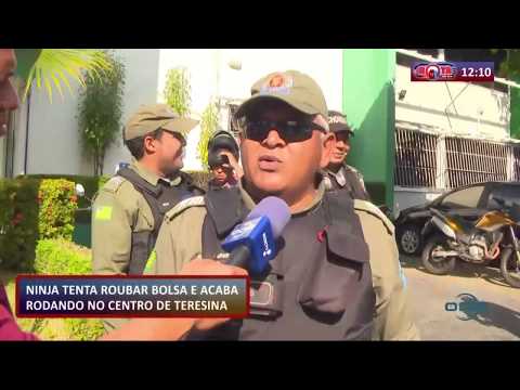 ROTA DO DIA 19 09  Homem tenta roubar bolsa e acaba preso no Centro de Teresina