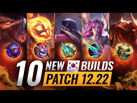10 OP Korean Builds Everyone Should Try in THE PRESEASON League of Legends Patch 12.22