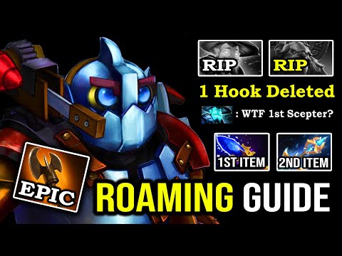 SUPER PRO ROAMING GUIDE First Item Scepter 9K Clockwerk 2x Hookshot Even Storm Can't Escape DotA 2
