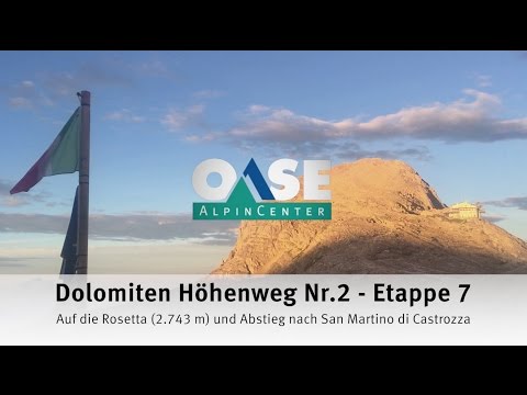 Dolomiten Höhenweg Nr. 2 - Etappe 7
