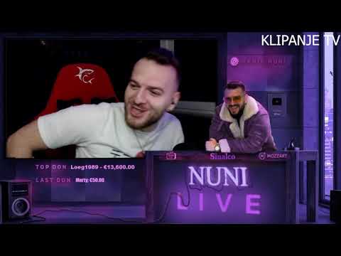 NUNI PRICA O POBJEDI SRBIJE NAD PORTUGALOM*NUNI LIVE STREAM