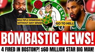 BOMB NEWS! 4 FIRED CONFIRMED IN CELTICS? | TATUM SOLD FOR $60 MILLION? | BOSTON CELTICS