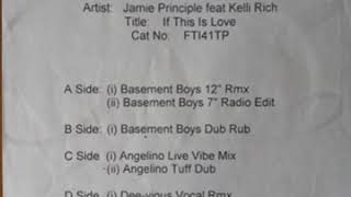 Jamie Principle ‎– If This Is Love (Angelino Tuff Dub)
