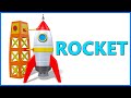 Toy Rocket Cartoon Video | Space Rockets Launch Videos for Preschool & Kindergarten Kids