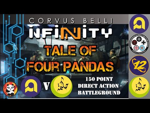 Tale of 4 Gamers Episode 2 The fight begins with Shasvastii v Haqqislam ITS14 Infinity battle report