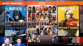DEAD OR ALIVE 6 I ALL DLC UNLOCKED I NEW COSTUMES /  by Markcesz