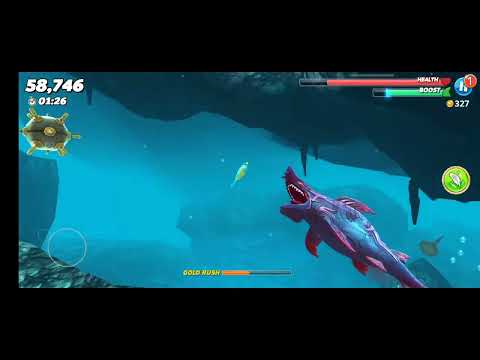Hungry shark world - Developer version with barrels and secret features! Dark Magic Shark