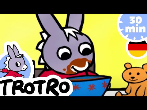 🚿 Trotro wäscht Teddy!🚿 - Cartoon für Baby