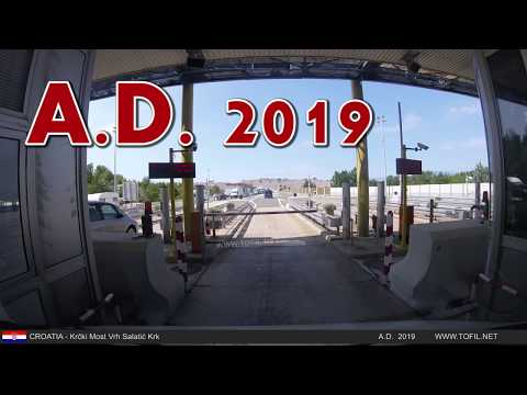 997 CROATIA - Krčki Most Vrh Salatić Krk TRIP 2019 WWW.TOFIL.NET