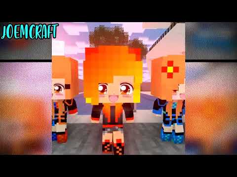 APHMAU FRIENDS CREW | AARON, EIN, APHMAU, ZANE | SHUFFLE DANCE | CHICKEN WINGS - Minecraft Animation