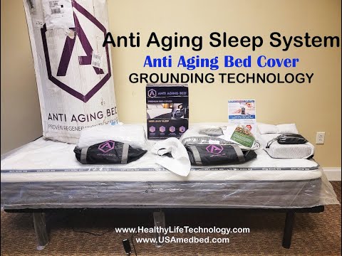 Anti Aging Bed Grounding Bed Cover Sheet "SLEEP BETTER" System