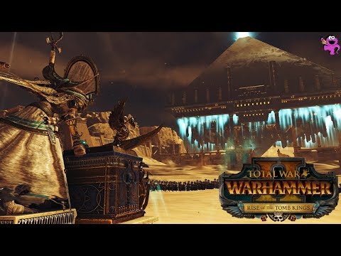 Grand Hierophant Khatep Live at the Black Pyramid - Total War Warhammer 2 Tomb Kings Gameplay