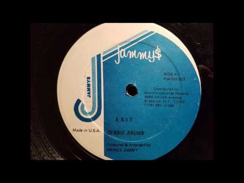 Dennis Brown - Exit - Jammy's 12" w/ Version - 1986