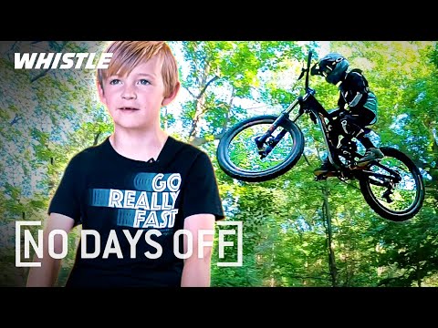 8-Year-Old MIND-BLOWING Mountain Biker Phenom! 🤯
