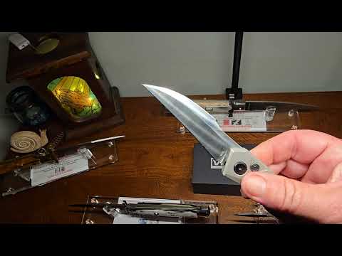 Viper-Tec's Hendrix Titanium M390 Auto Hell Hawk Switchblade