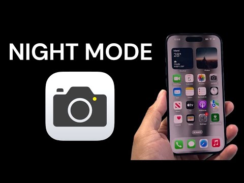 How To Turn On Night Mode on iPhone Camera