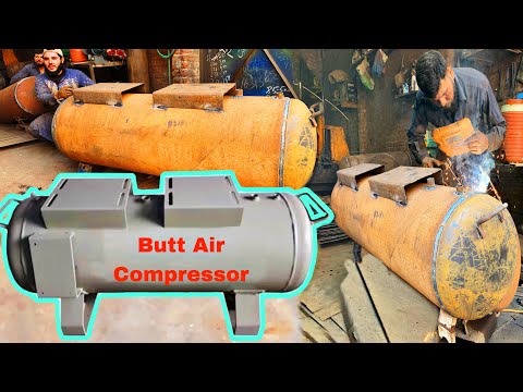 Incredible Process of Making Air Compressor Tank || Production of Air Compressor Tank