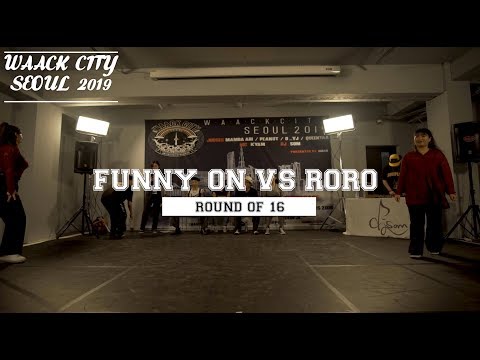 RORO VS FUNNY ON(W)_ROUND OF 16_2019 WAACK CITY SEOUL