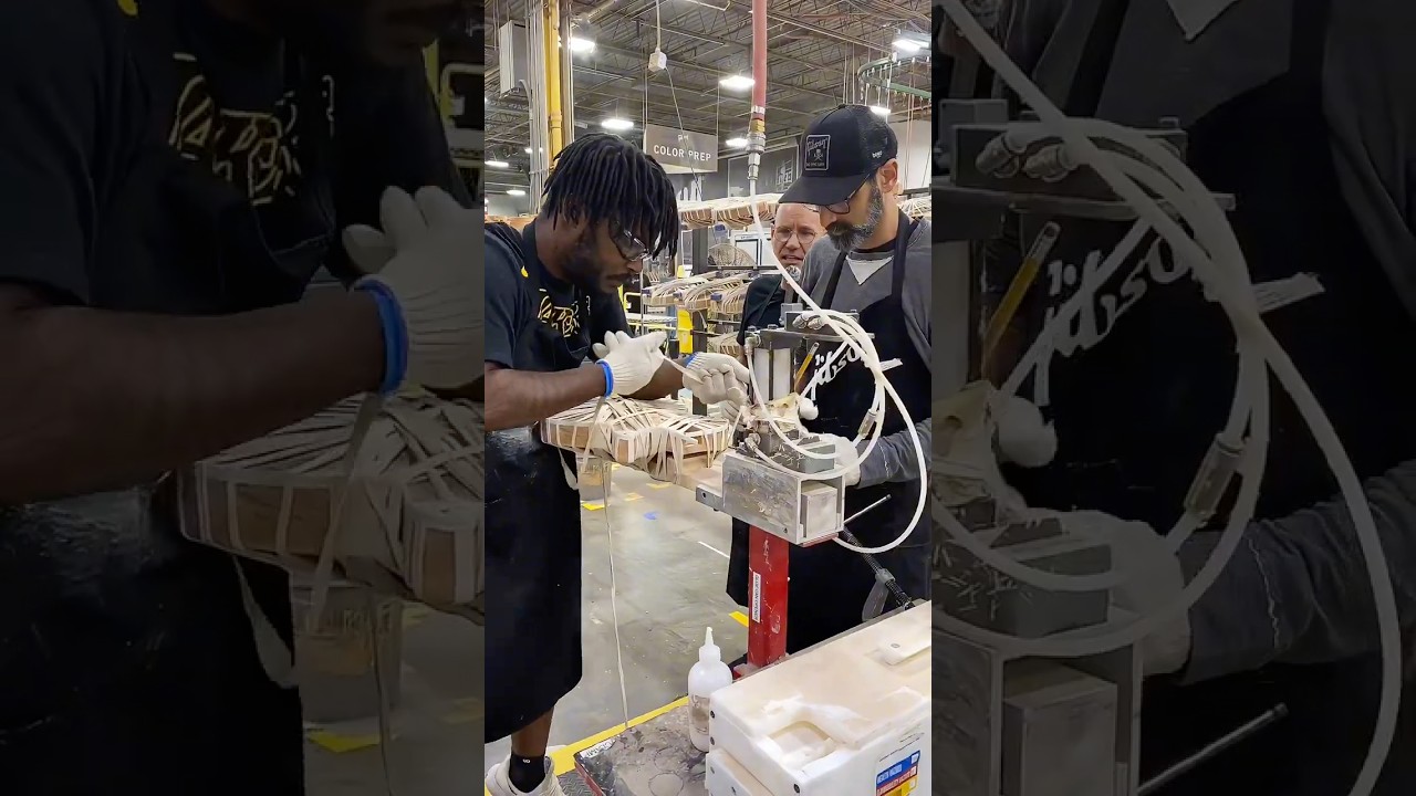 Building a Gibson Les Paul – Step 2: Binding with CEO Cesar Gueikian - YouTube