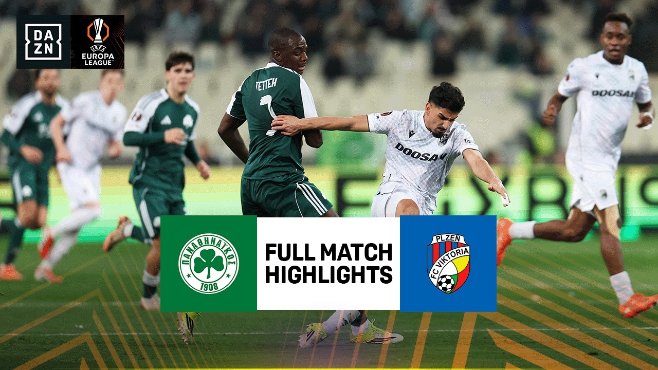 Panathinaikos vs Viktoria Plzen | UEFA Europa League Highlights | Play-Off Round | 2025-2026