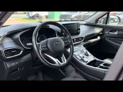 2022 Hyundai Santa Fe Preferred AWD in Gray for sale at Abbotsford Hyundai in Abbotsford, BC
