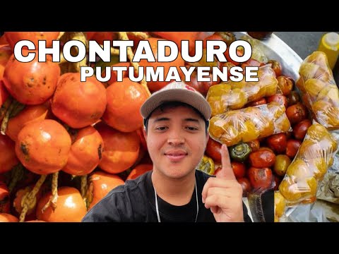 el mejor CHONTADURO de Colombia es de VILLAGARZÓN, PUTUMAYO
