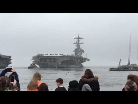 USS George H.W. Bush deployment