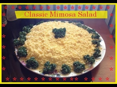 Classic Mimosa Salad / Bon Appetit