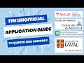 The Unofficial Application Guide to Quebec Med Schools [Fall 2023]