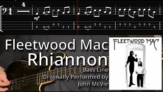 Fleetwood Mac - Rhiannon (Bass Line w/ Tabs and Standard Notation)