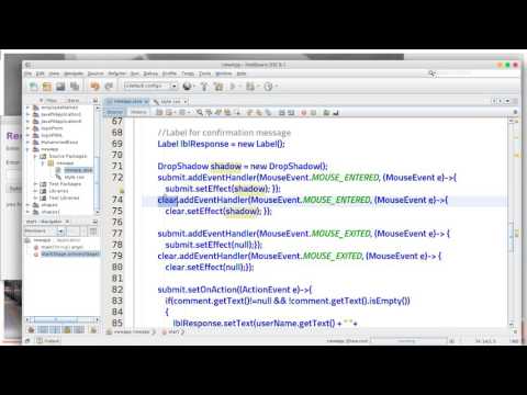 35 JAVA FX UI controls & events