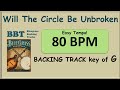 Will The Circle Be Unbroken 80 bpm bluegrass backing track