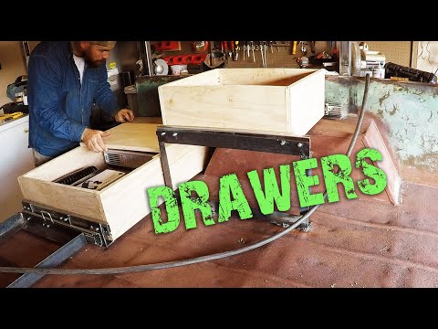 M101 Trailer Build E13 - Drawers