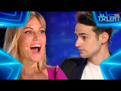 Este mago VIAJA EN EL TIEMPO con EDURNE y RISTO | Audiciones 6 | Got Talent España 7 (2021)