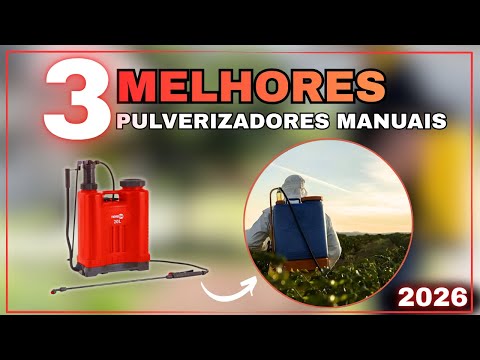 TOP 3 Bombas Pulverizadoras Manual Costal 2026 Jacto PJH20, Vonder PC020 ou Nove54 20L