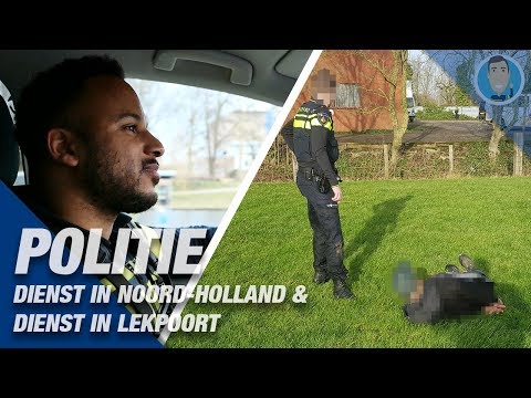 POLITIE NOORD-HOLLAND & LEKPOORT. Twee diensten in 1 vlog. POLITIEVLOGGER 👮‍♂️