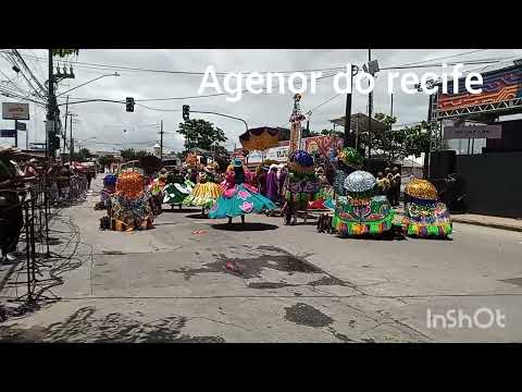 Maracatu leáo mimoso da  cidade de Buenos Aires em recife pe