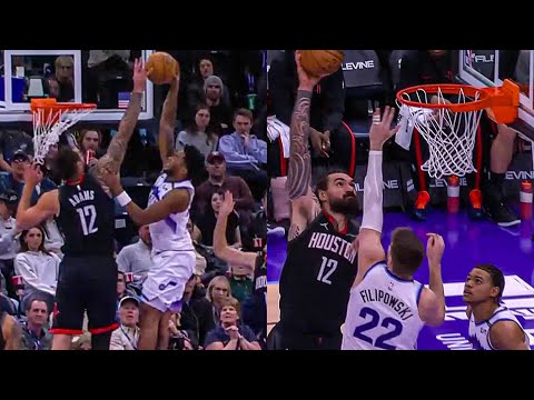 INSANE SEQUENCE! Steven Adams BLOCKS the Dunk Then POSTERIZES on the Other End 😱🔥