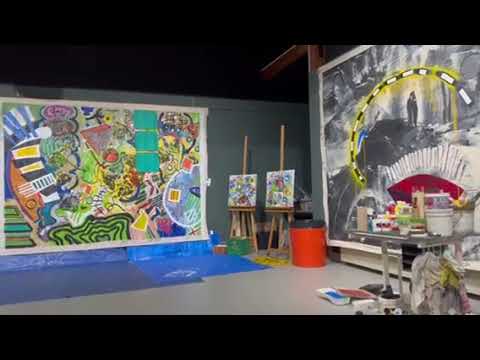 Vidéo 2- Artiste en résidence : Abstractions paysagères 09/01/2026