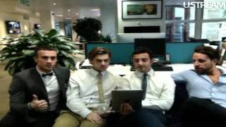 The Overtones ustream July 2011