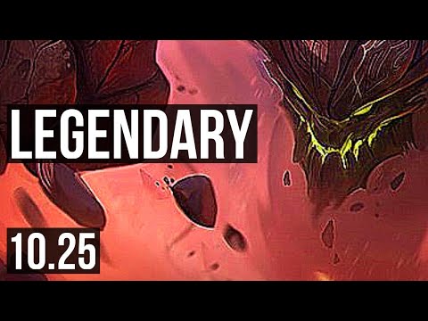 MALPHITE vs AATROX (TOP) | 13/1/13, Legendary, Rank 15 Malph | KR Grandmaster | v10.25