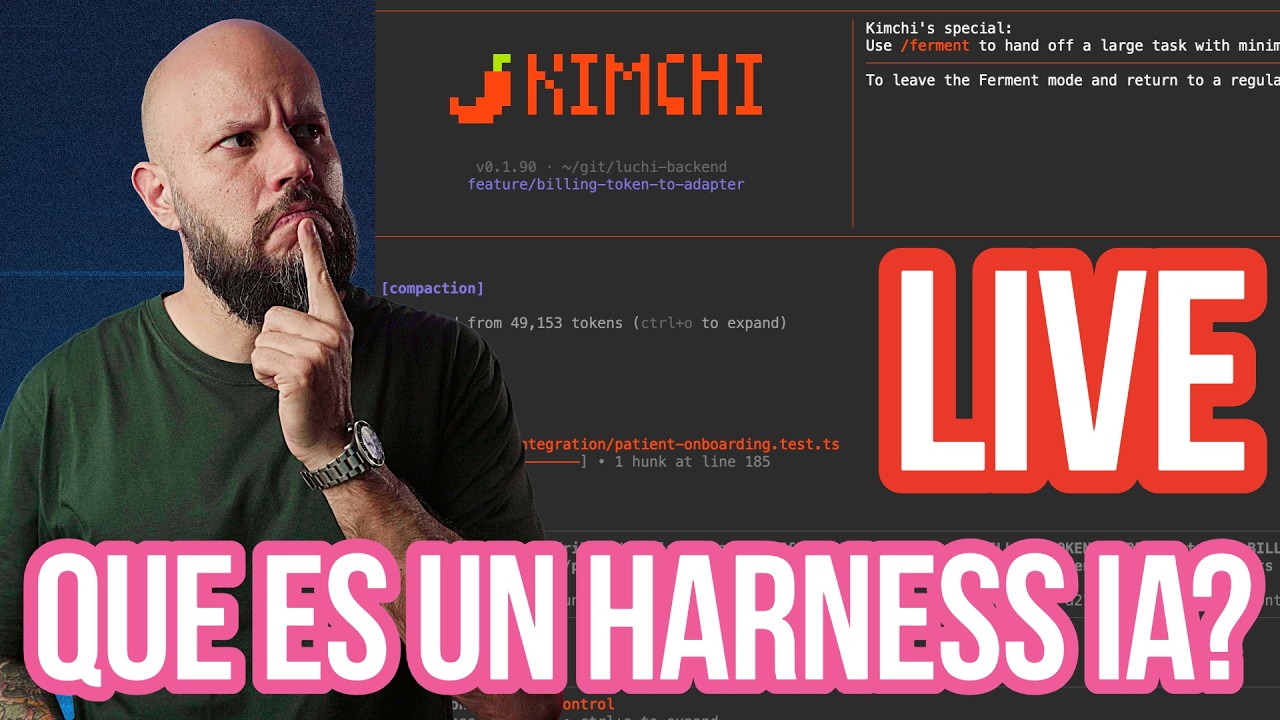 Hablando de harnesses IA con Kimchi