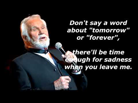 For the Good Times - Kenny Rogers